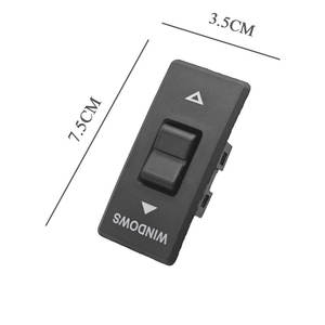 Interrupteur de commande de lève-vitre à un seul bouton 15590708 pour véhicules Chevrolet, plastique ABS, état neuf et d'occasion - Product Image 1