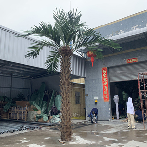 2025 Mới Sang Trọng Nhân Tạo Cycas Lòng Bàn Tay Cây Washington Khách Sạn Trang Trí Nội Thất Lớn Giả Cọ Tùy Chỉnh Nhân Tạo Ngày Cây Cọ Bên Ngoài - Product Image 2