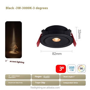 <span class=keywords><strong>Faretti</strong></span> LED da Incasso Moderni 3W 5W 7W, Lampada da Soffitto a LED per Casa e Ufficio - Product Image 6