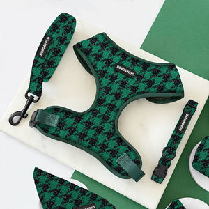 BOBO&<span class=keywords><strong>YOYO</strong></span> 2026 Nouveau Design Vente en Gros Luxe Écologique Polyester Boucle Logo Personnalisé Harnais et Laisse pour Chien Personnalisés - Product Image 3