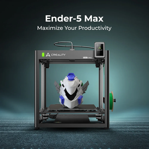 For Creality Ender 5 Max Large 3D <b>Printer</b> 400x400x400mm High Precision Dual Z Axis Silent Mainboard Supports PLA Material New - Product Image 2