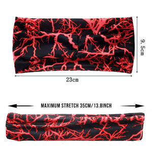 عصابة رأس للجنسين من المصنع مع امتصاص للعرق مطرزة من القطن لعيد الميلاد والهلويد للتنس - Product Image 5