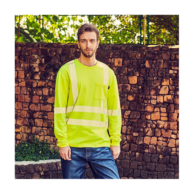 Новый дизайн, высококачественные светоотражающие рубашки с длинным рукавом