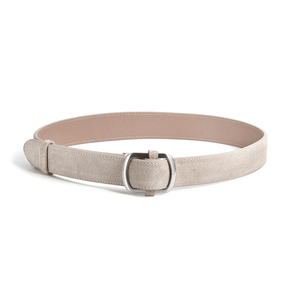 Cinturón de Cuero Genuino Mate Retro Americano Transfronterizo para <span class=keywords><strong>Mujer</strong></span>, Decorativo, de Alta Gama, con Hebilla de Cobre, Venta al por Mayor - Product Image 6