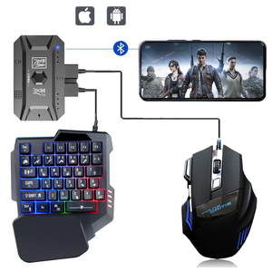 Adaptador para Juegos Móviles Compatible con Android e iOS, 5 Piezas, Convertidor de Teclado y Ratón, Base de Conexión para Teclado y Ratón - Product Image 2