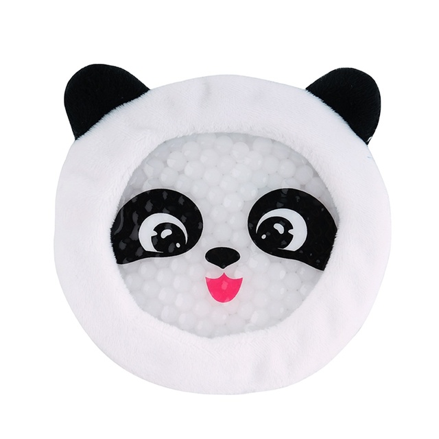 Reusable Microwave Kids Heat Warm Hand Warmer Printed Cute Design Gel Beads Cold Hot Compress Bag for Child