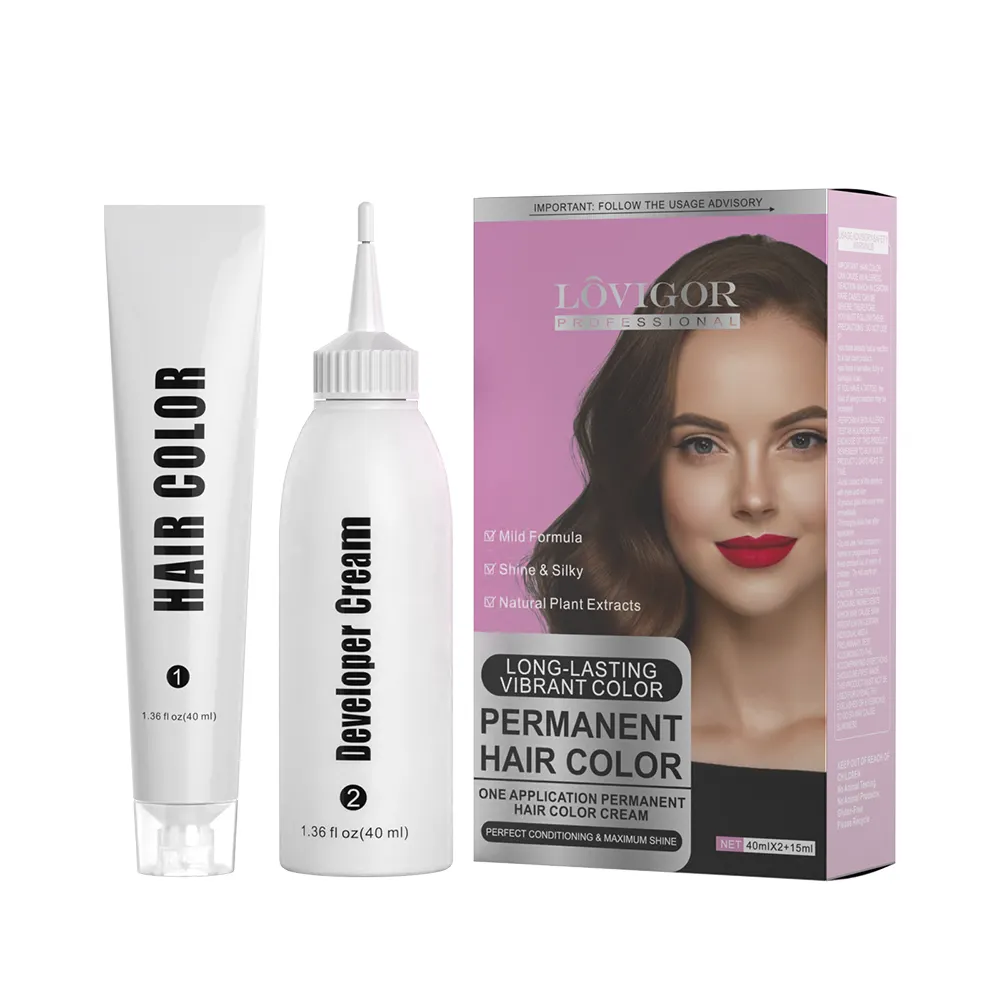 Productos de Tendance 2024 tinte para el cabello oscuro y encantador marcas de Color de pelo profesional