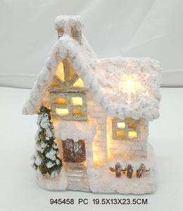 Decoración de casa iluminada, decoración de cerámica para Navidad, Otoño, casa - Product Image 2