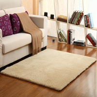 Vente en gros de tapis en peluche pelucheux violet tapis décoratif à poils coupés pour chambre et salon tapis doux pour la maison camping et prière