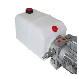 Station hydraulique compacte personnalisée avec rampe de chargement, station de pompage hydraulique avec plateforme de déchargement et planches d'assemblage - Product Image 4