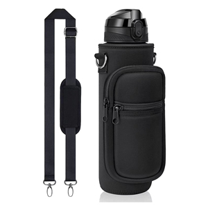 Neoprene chai nước tàu sân bay túi với có thể điều chỉnh dây đeo vai chai tay áo túi lạnh cho chai thủy tinh/Nhựa - Product Image 3