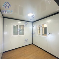 Casa Contenedor Prefabricada de Acero de 20 y 40 Pies, Expandible, Plegable, de 1, 2, 3, 4 y 5 Dormitorios, Portátil, en Venta