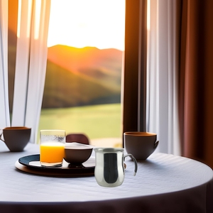 Omnia 1/2 Tz. Brocca per Latte da Cucina Professionale in Acciaio Inox 18/10 - Product Image 5