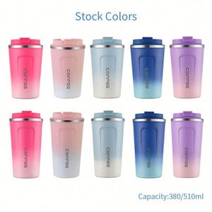 Taza de Café Reutilizable Ecológica |   Botella de 510 ml con Doble Aislamiento y Protección Contra el Sudor |   Rampa de Gradiente con Logotipo Personalizado para Empresas Ecológicas - Product Image 2