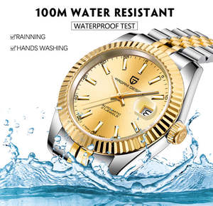 <span class=keywords><strong>Pagani</strong></span> Design 1645 hommes japon <span class=keywords><strong>NH35A</strong></span> mouvement 10Bar étanche horloge montre pour hommes naturel mécanique automatique montres pour hommes - Product Image 4