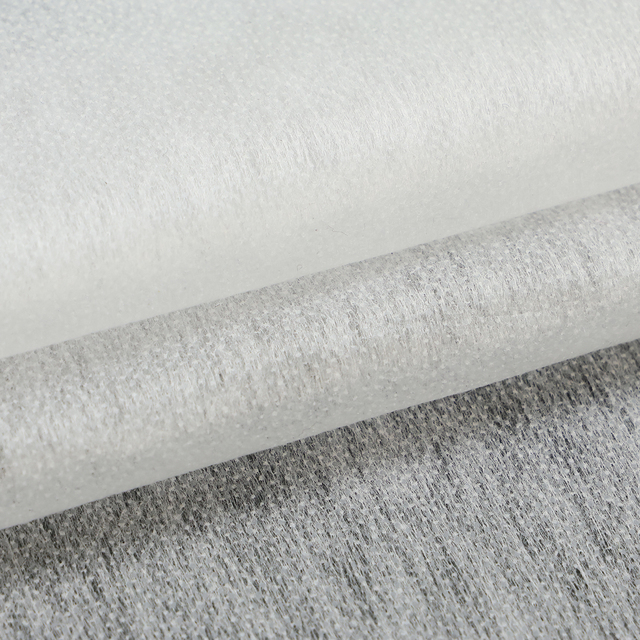 Factory Supply Thermal Bond Interlining Microdot Nonwoven Fusible Interlining Fabric for Cloth