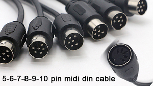 Cable DIN Personalizado 3P 4P 5P 6P 7P, Cable MIDI DIN, Cable MINI DIN - Product Image 3