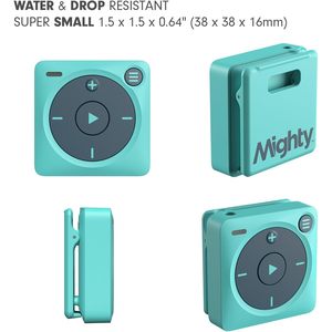 Mighty 3หูฟังบลูทูธแบบมีสายหูฟัง Spotify for Amazon Music Player 1,000 + Music Storage รูปแบบ FLAC Audio เพลงหน้าจอฟรี - Product Image 5