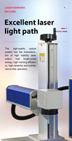 Imprimante laser couleur JPT MOPA 20W 30W 60W machine de marquage laser à fibre pour bijoux en métal machine de gravure laser