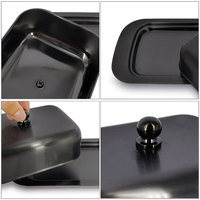 Accessoires de cuisine Boîte à fromage personnalisée pour beurre Ensemble de rangement du beurre Plat à beurre rectangulaire en acier inoxydable avec couvercle