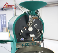 Machine à torréfier le café Dongyi intelligente entièrement automatique en acier inoxydable à air chaud 6 kg, écran tactile industriel pour usage domestique et café