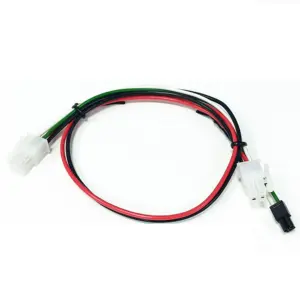 Custom Length Cable Assembly Colorful Electrical UL2464 2.5mm Pitch 2pin and 4pin Housing Wire Harness
