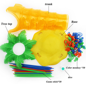 TUMBLING Khỉ đồ chơi nhựa khỉ cân bằng trẻ em TUMBLIN khỉ gia đình hội đồng quản trị trò chơi - Product Image 3