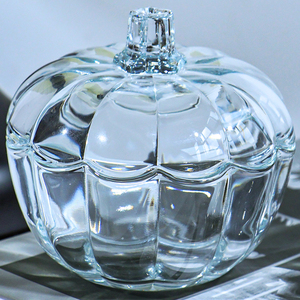 Thủy tinh lưu trữ Jar rõ ràng nhà máy thời trang nhà bếp thủy tinh thực phẩm lưu trữ container kẹo Jar - Product Image 1