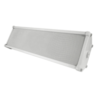 Sistema de megafonía OBT-POE903 Poe, Altavoz de Columna para Exteriores, Resistente al Agua, con Conexión Ethernet, Altavoz IP, Sistema de PA