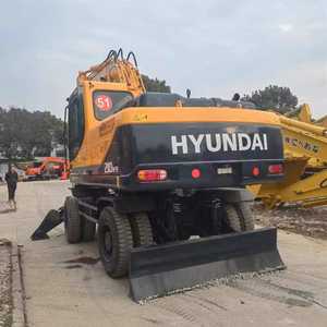 Fabriqué en Corée Hyundai 210w-9 a utilisé l'excavatrice hydraulique de roue - Product Image 2