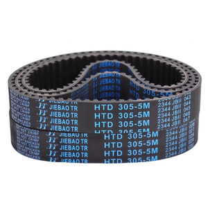 Correa de Distribución Síncrona JIEBAO HTD245-5M, Baja Vibración, Buena Flexibilidad, Correa de Transmisión para Equipos de Procesamiento Automatizado - Product Image 1