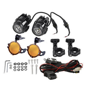 Feu antibrouillard <span class=keywords><strong>clignotant</strong></span> auxiliaire <span class=keywords><strong>de</strong></span> <span class=keywords><strong>moto</strong></span> <span class=keywords><strong>Feux</strong></span> <span class=keywords><strong>de</strong></span> circulation diurne pour R1200GS F800GS K1600 Universel BMW Honda - Product Image 1