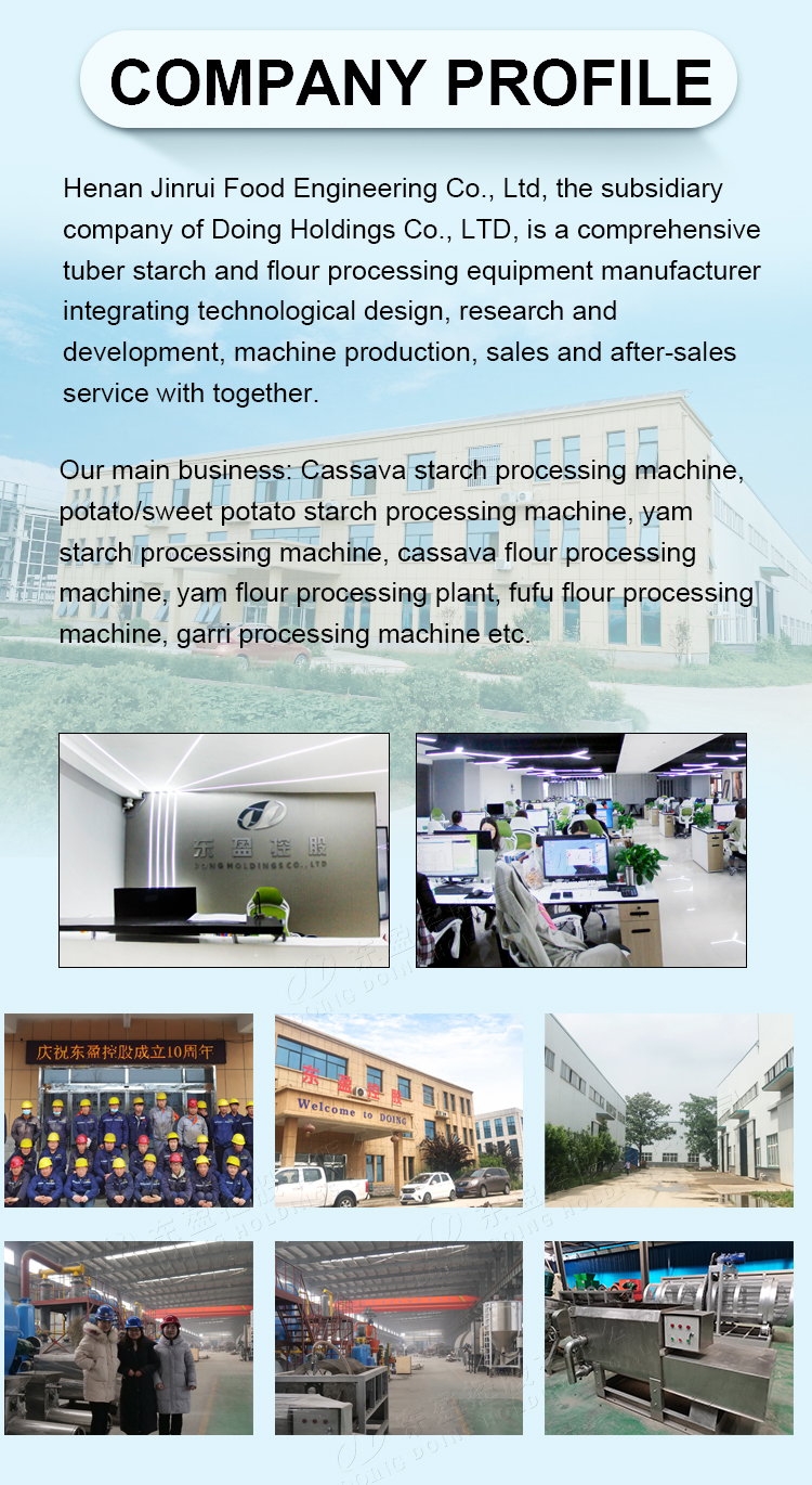 Cassava starch processing machine cassava starch production line