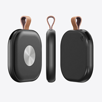 Traceur GPS iOS pour personnes âgées et animaux de compagnie, localisateur intelligent noir compatible avec l'application iOS