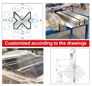 Matrici di Precisione DUMACNC per Pressa Piegatrice, in Materiale 42CrMo/55SiCr/GCr15, Durezza 45~52HRC, per Macchine CNC e Piegatura Lamiere - Product Image 6