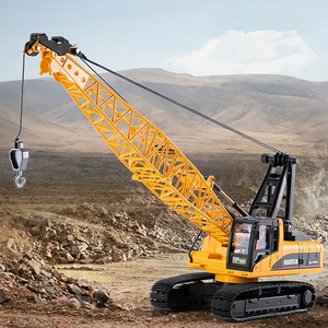 Quy mô 1:35 Diecast Huina Crawler <span class=keywords><strong>Crane</strong></span> hợp kim kim loại Die-cast mô hình đồ chơi với 360 ° xoay và đầy đủ chức năng mô phỏng hành động - Product Image 2