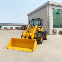 Radlader 1 Tonne 2 Tonnen 3 Tonnen China Kleiner Frontlader 4x4 4WD Mini-Lader Diesel EPA Euro V