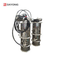 Nouveau produit en promotion : Alimentateur pneumatique sous vide en acier inoxydable de qualité alimentaire pour usine de fabrication, avec contrôle PLC, pour sucre, riz, farine et épices