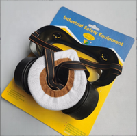 Masque respiratoire réutilisable NP 306 pour la protection complète du visage, anti-poussière, gaz, travail chimique, filtre à charbon actif, avec lunettes de sécurité