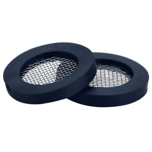 Robinet 4/5\" 6/5\" 1\" avec joint en caoutchouc maillé, tête de douche, anneau d'étanchéité, filtre pour la prévention des bouchons, aérateurs - Product Image 1