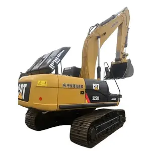 Mesin ekskavator perayap CAT329d tangan bekas mesin penggali CAT329 peralatan berat untuk dijual