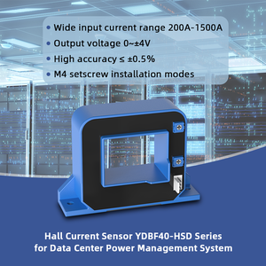 Датчик тока YDBF40-HSD серии с номинальным входом от 200A до 1500A на выходе, 4 В, датчик тока Холла для инверторного оборудования, источник питания - Product Image 4