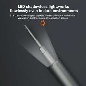 Juego de Destornilladores Magnéticos de Precisión 50 en 1, Kit de Destornillador de Litio Recargable Inalámbrico con Luz LED para Reparación de Teléfonos y Computadoras Portátiles - Product Image 3