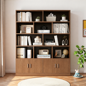 Étagère à livres en bois <span class=keywords><strong>simple</strong></span> <span class=keywords><strong>de</strong></span> style moderne, gain <span class=keywords><strong>de</strong></span> place, petite bibliothèque, salon, chambre d'étudiant, rangement au sol, livres - Product Image 5