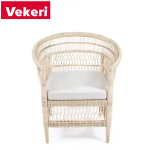 Modern eski stil katı ahşap çerçeve hasır sandalye için kullanılabilir çok sahne koltuk