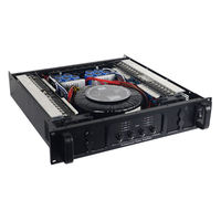 Nouveau 2025 600W haute puissance 4 canaux amplificateur de puissance Audio de scène professionnel pour les systèmes de performance sonore en direct et d'équipement DJ