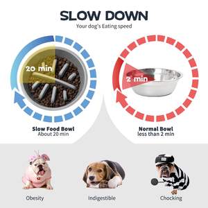 Comedouro Elevado para Cães 2 em 1 com Tigela de Aço Inoxidável, Ajustável em 5 Alturas - Product Image 6