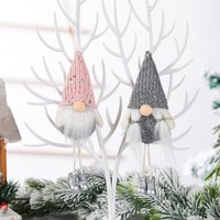 Décorations de Noël : Petits Gnomes en Peluche Faits Main Mignons à Suspendre pour la Maison, Cadeaux de Noël, Joyeux Nouvel An 2027