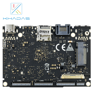 <span class=keywords><strong>Khadas</strong></span> SBC Edge-V 4G+32G Rockchip RK3399 5.1 Mouldboard Full 4-lane PC | Ranura E M.2 para conectar SSDs NVMe, LAN Gigabit - Product Image 3