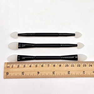 Pinceau à double extrémité Lammy Pinceau à double pigment en silicone Pinceau à paillettes Applicateur en silicone <span class=keywords><strong>Duo</strong></span> Pinceau à plastifier en silicone - Product Image 6
